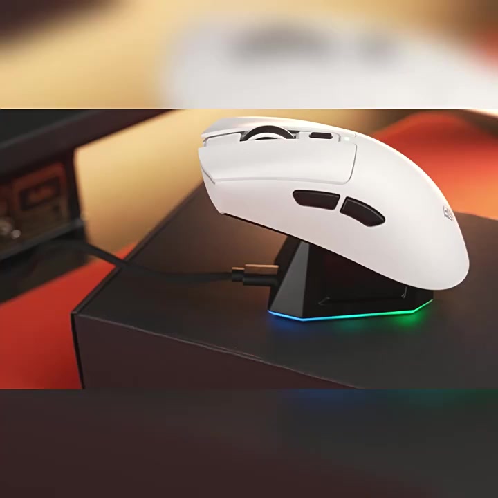Chuột Gaming AULA SC380 - Siêu nhẹ chỉ 59 gr - 3 Mode kết nối - Dock sạc RGB - DPI 12000 | BigBuy360 - bigbuy360.vn