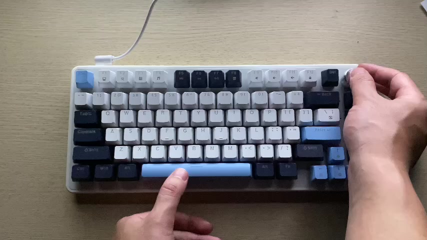 1Bàn phím cơ Q82 V9 có dây Tirsohi phopng cách 81 phím nhỏ gọn tiện dùng dành cho dân văn phòng chơi game | BigBuy360 - bigbuy360.vn