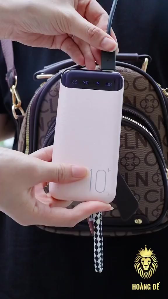 Sạc Dự Phòng 20000mAh 2 Output USB 2 Input Micro Type-C - Hỗ Trợ Sạc Nhanh | BigBuy360 - bigbuy360.vn