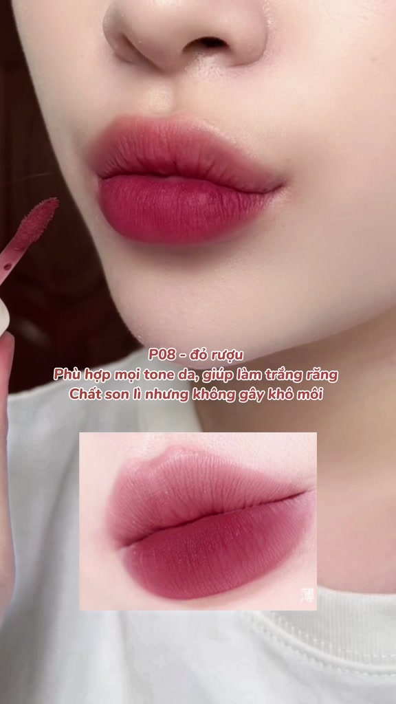JUDYDOLL Son kem bùn Lip Mud Mịn lì Lâu trôi Che phủ vân môi Không dính cốc 3,3 g | BigBuy360 - bigbuy360.vn