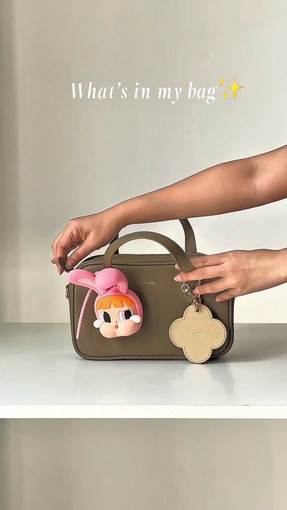 Túi xách nữ BAGA Bami S đi làm đi chơi nhẹ gọn - Màu Olive  (Túi chưa bao gồm Charm) | BigBuy360 - bigbuy360.vn