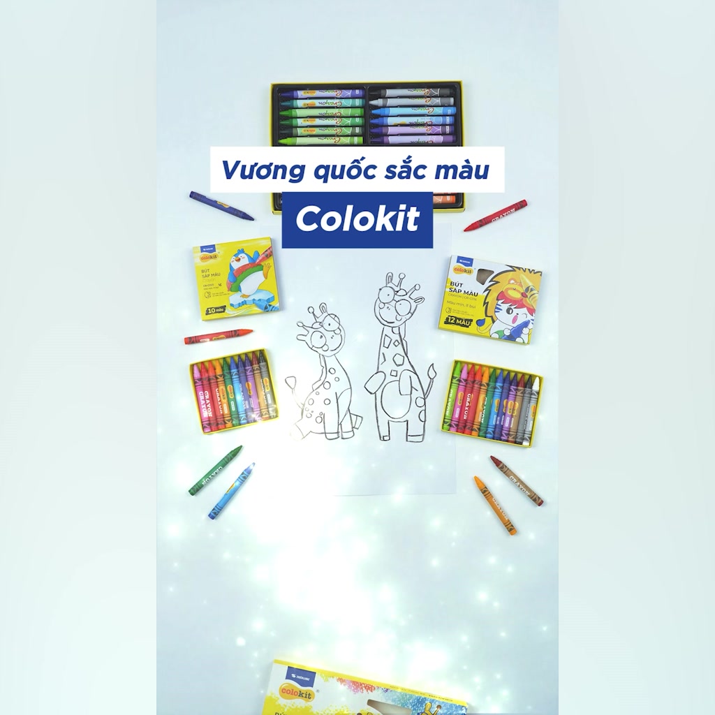 Bút Sáp màu Thiên Long Doraemon CR-C06/DO- 24 màu | BigBuy360 - bigbuy360.vn