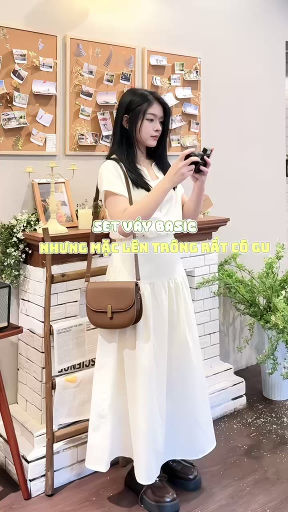 Set Áo Phối Áo Ba Lỗ Thiết Kế Cách Điệu Chun Gấu Kèm Chân Váy Xòe Dáng Dài Thời Trang Hè Nữ Tính - 20feb.closet - S274 | BigBuy360 - bigbuy360.vn