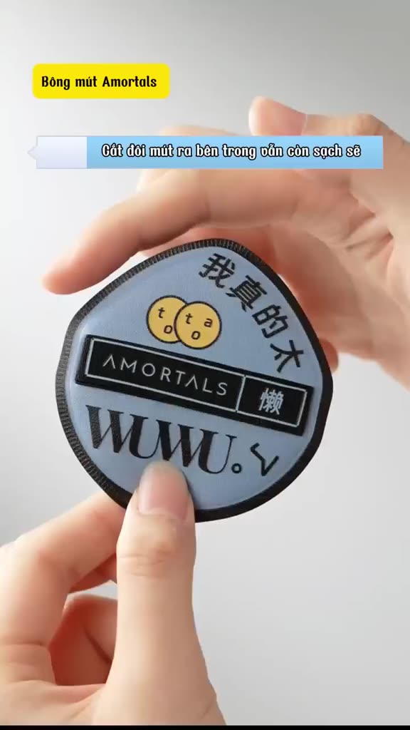 Bông Mút Trang Điểm Đen Cao Cấp Amortals, Hạn Chế Hút Nền, Mút To Và Dày, Độ Đàn Hồi Cao Giúp Lớp Nền Mịn Mướt | BigBuy360 - bigbuy360.vn