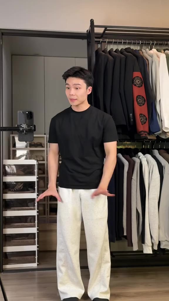 Quần Dài Form Rộng PN.Store1993 vải nỉ 2da Track Pants Unisex Nam Nữ Local Brand Đứng Form Co Giãn Tốt - Menswear Đen | BigBuy360 - bigbuy360.vn