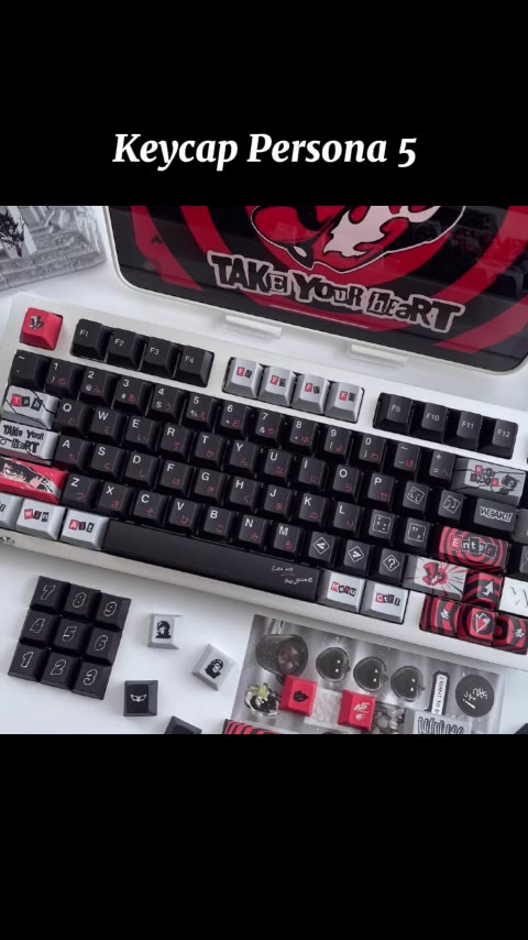 Keycap Game Persona 5 Royal, Cherry Profile, 142 Nút, In Dye-sub Siêu Bền, PBT Dày Cao Cấp, Giá Rẻ | BigBuy360 - bigbuy360.vn