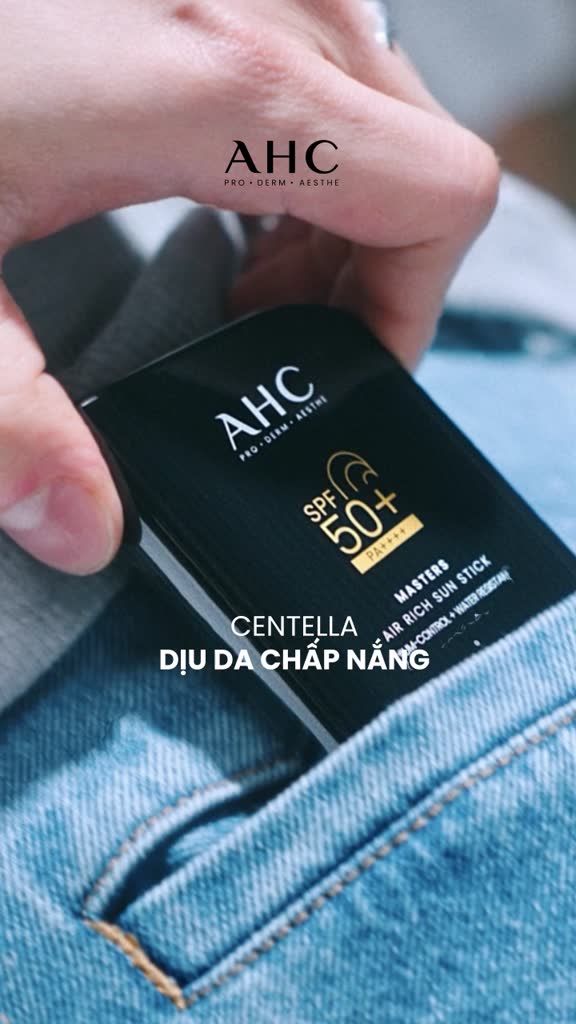 Sáp Chống Nắng AHC phổ rộng kiềm dầu suốt 24H Masters Air Rich Sun Stick 22g | BigBuy360 - bigbuy360.vn