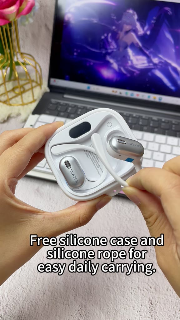 ERAZER XF53 Tai Nghe Phiên Dịch Al Dịch thuật thời gian thực thông minh Tai nghe Bluetooth loại bỏ tiếng ồn Tai nghe không dây Bluetooth 6.0 Tai nghe không dây âm thanh nổi HiFi | BigBuy360 - bigbuy360.vn