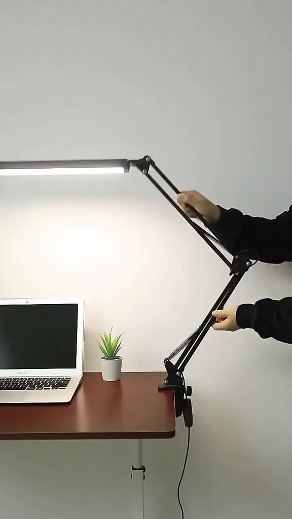 [🚛Free shipping]15W Mới Đèn Led bàn học bảo vệ mắt kẹp bàn gấp gọn,Đèn kẹp bàn điều chỉnh kích thước phổ rộng cao cấp | BigBuy360 - bigbuy360.vn
