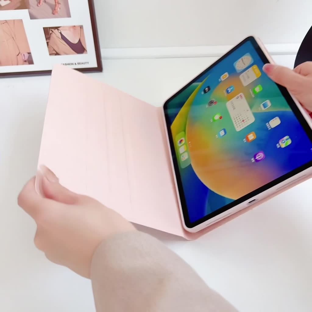 Ốp lưng bảo vệ máy tính bảng hong cách kinh doanh cho iPad 11 (A16) 10 9 Mini Air 7 6 5 M2 M3 2025 Pro M4 M5 /13″ | BigBuy360 - bigbuy360.vn
