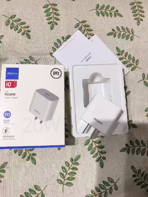 Bộ Sạc nhanh 20W Rockspace T18 hàng chính hãng bảo hành 12 tháng 1 đổi 1 | BigBuy360 - bigbuy360.vn