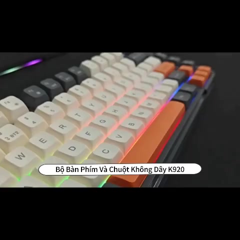 Bộ Bàn Phím Giả Cơ HOSAN XUNFOX K920 Kết Nối Kép, Nút Điều Chỉnh Âm Lượng Thuận Tiện | BigBuy360 - bigbuy360.vn