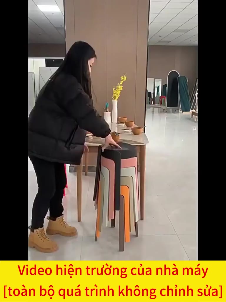 Ghế Nhựa Xếp Chồng Mặt Ghế Đôn Tròn Bằng Nhựa Pp Đúc Nguyên Khối Đẹp Size To Nhiều Màu Ghế Đẩu Nhựa Dày Dặn Xếp | BigBuy360 - bigbuy360.vn