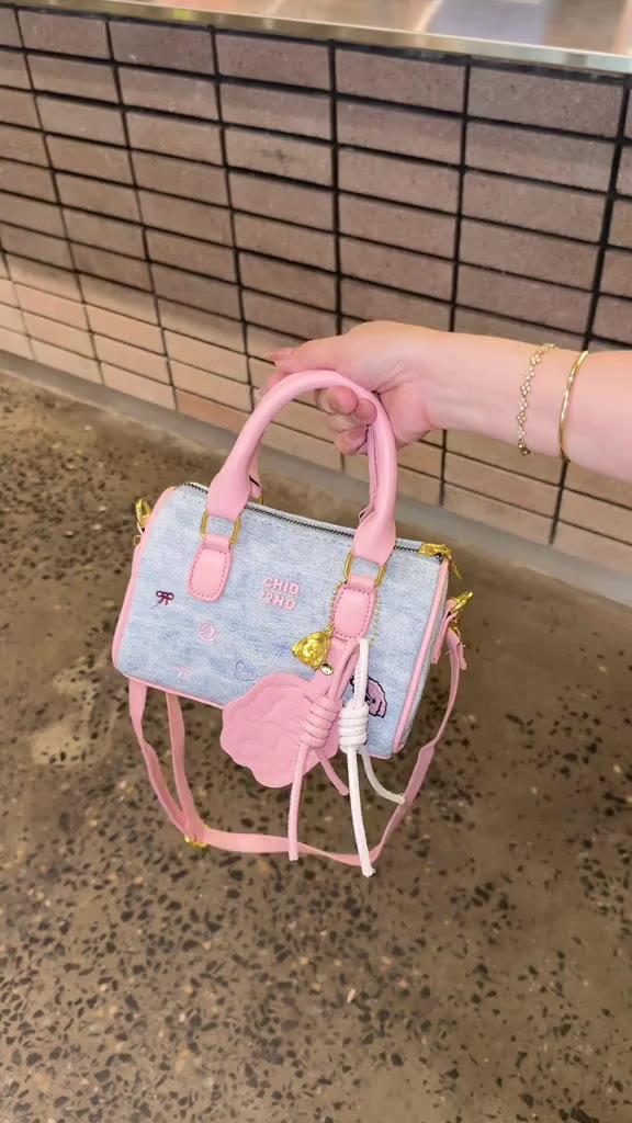 Túi trống Chio'2nd size 19 túi xách nữ đeo chéo đeo vai cầm tay tặng kèm charm mẫu mới 2025 - HT104 | BigBuy360 - bigbuy360.vn