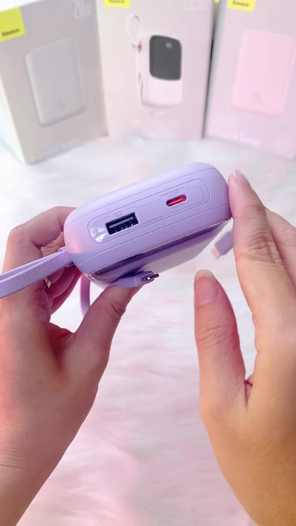 Sạc dự phòng Baseus Qpow2 20000mah pd 22.5w có màn hình kỹ thuật số thích hợp cho HUAWEI Samsung | BigBuy360 - bigbuy360.vn