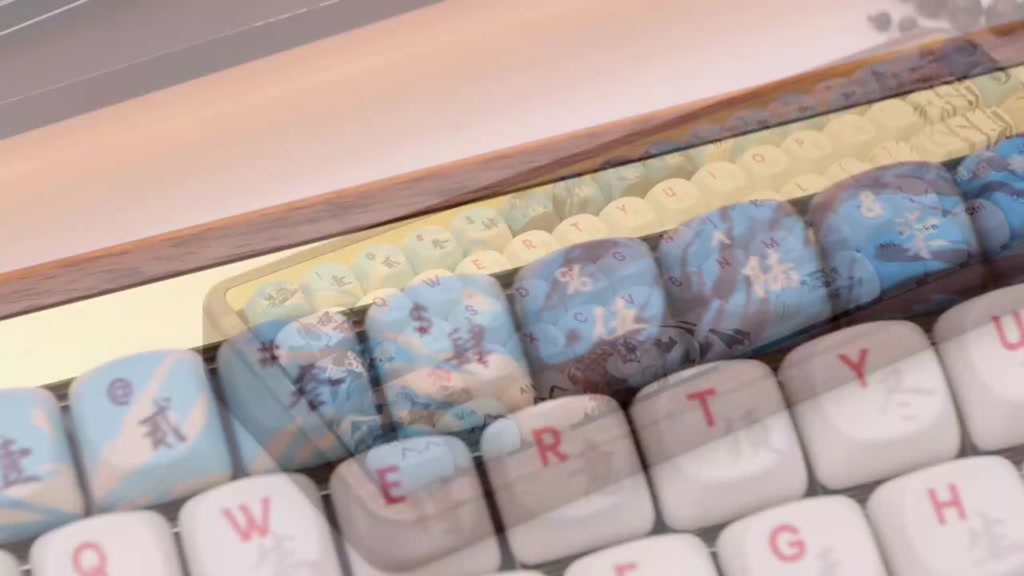 Bàn phím cơ AKKO MU01 Joy of Life [ Hotswap / RGB / Multi-Modes / Switch V3 Piano Pro / 68 Key ] - Hàng Chính Hãng | BigBuy360 - bigbuy360.vn