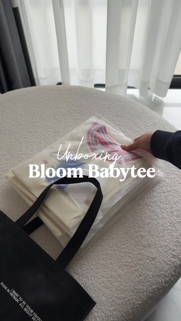 Áo Baby Tee CEMMERY Local Brand Chính Hãng Bloom Baby Tee Cotton 2 Chiều Cổ Dệt Màu Cream | BigBuy360 - bigbuy360.vn