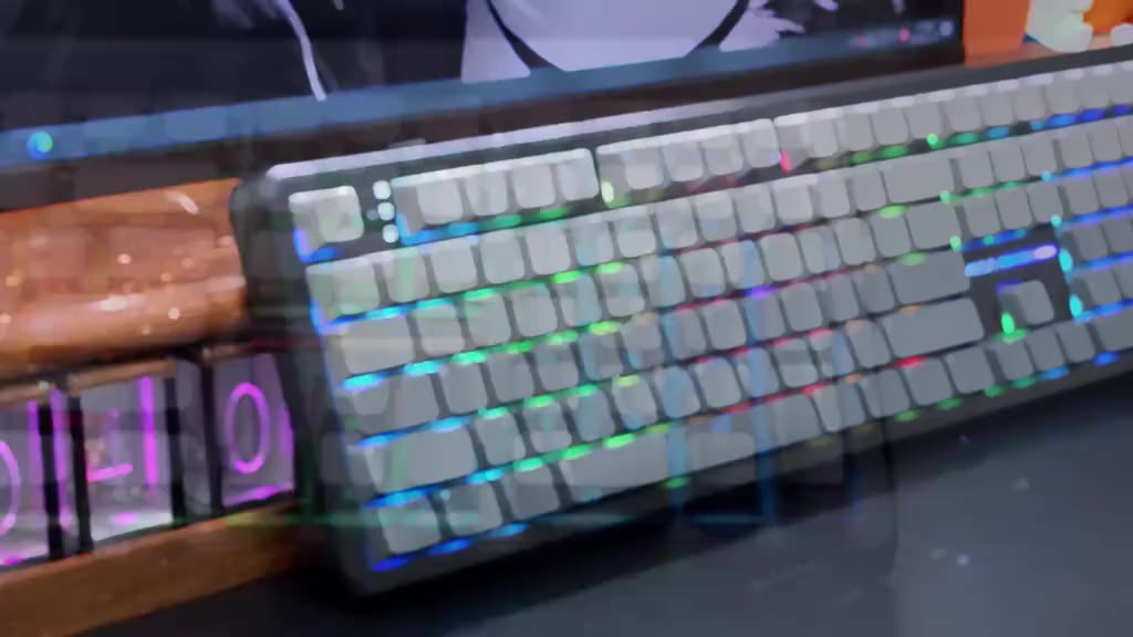 Bàn phím cơ bluetooth AULA F108 PRO - Thiết kế mạch xuôi - Bảo hành 12 tháng - LED RGB nhiều chế độ | BigBuy360 - bigbuy360.vn