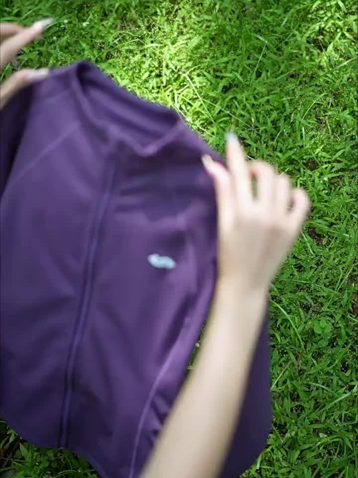 Video A5D — Áo thể thao nữ tay dài khóa kéo