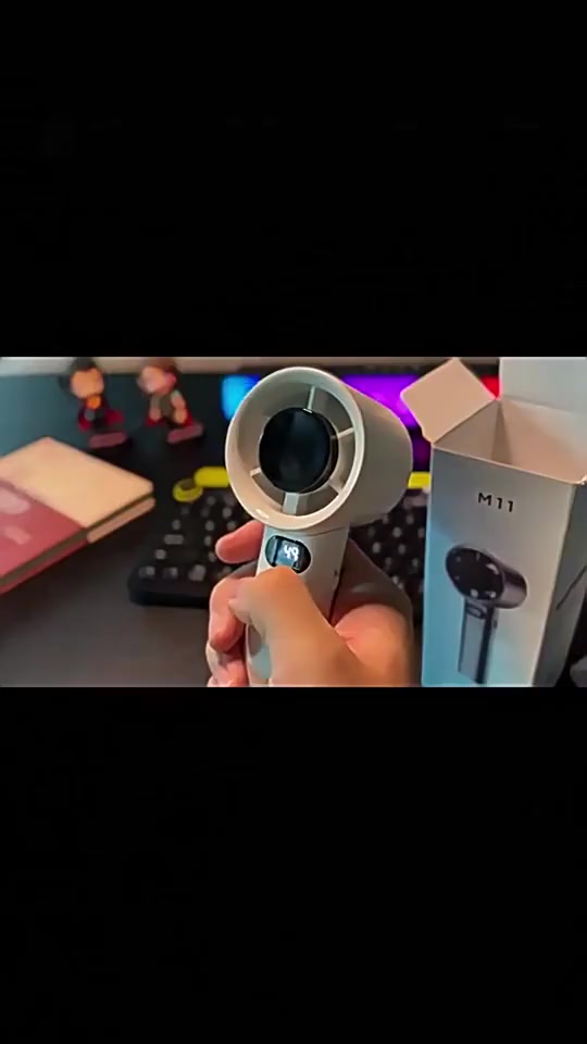 [🚛Free shipping] Quạt Cầm Tay Mini  Làm Mát Nhanh Với 120 Mức Gió, Sạc Nhanh, Màn Hình LCD Hiển Thị Tốc Độ Gió | BigBuy360 - bigbuy360.vn