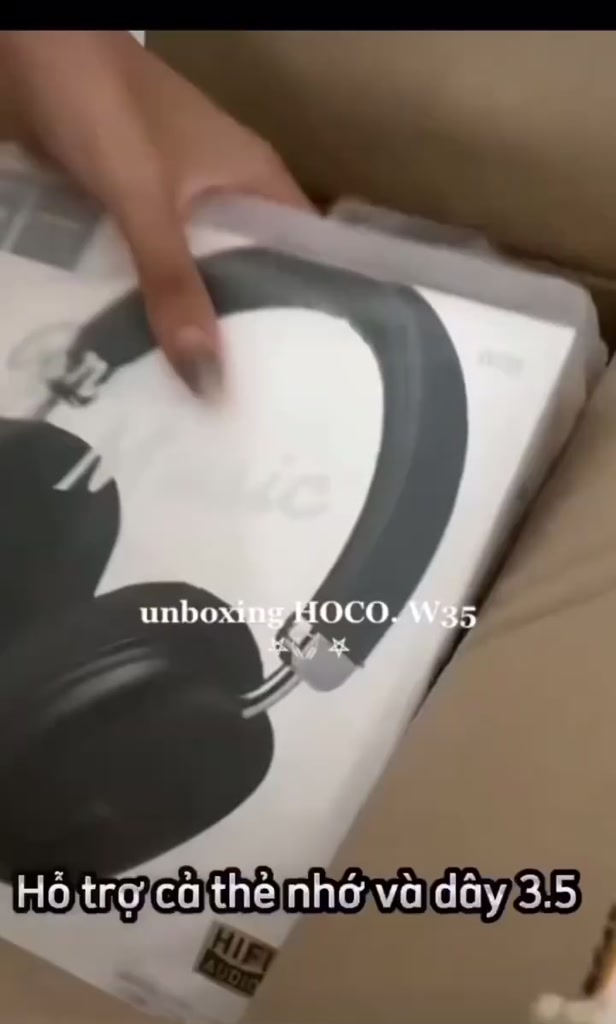 Tai nghe Chụp Tai Bluetooth w35 max 90h nghe nhạc chơi game gọi điện có màu đen, trắng, hồng | BigBuy360 - bigbuy360.vn