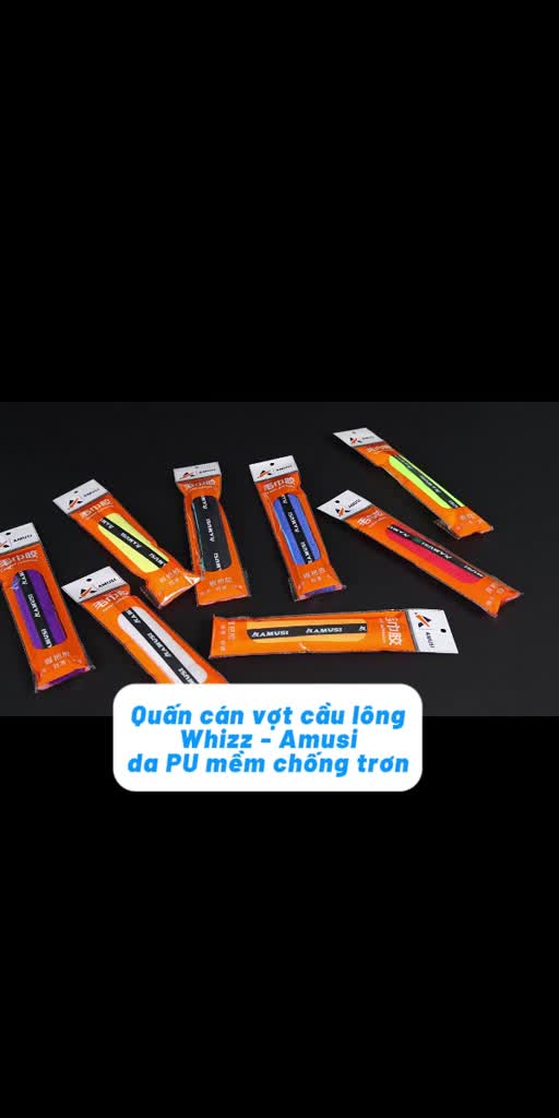 [COMBO 5 CUỘN QUẤN CÁN VỢT XỊN SÒ] Quấn cán vợt cầu lông Whizz - Amusi da PU mềm chống trơn, phù hợp với cầu lông tennis | BigBuy360 - bigbuy360.vn