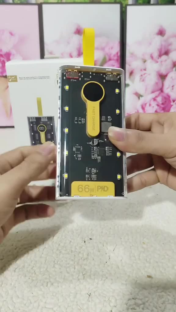 sạc dự phòng Power Bank 120W tối đa 100000mah Hỗ trợ sạc nhanh 22W hỗ trợ 4 đầu ra Tích hợp 2 cổng sạc đầu | BigBuy360 - bigbuy360.vn