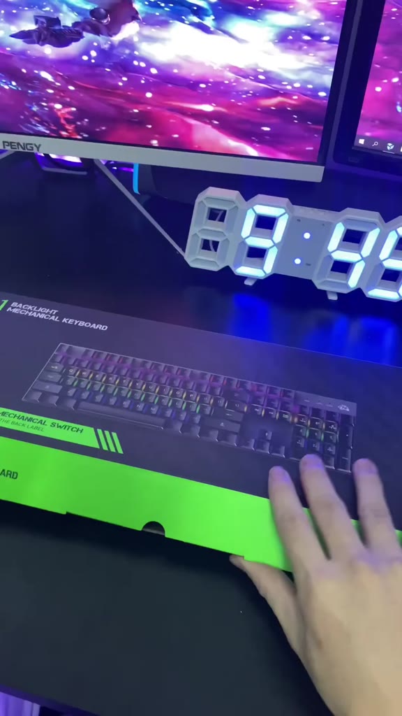 Bàn Phím Cơ Gaming Cao Cấp K1 Có 20 Chế Độ Nháy LED RGB, Sử Dụng Trục Cơ Red Switch Gõ Êm | BigBuy360 - bigbuy360.vn