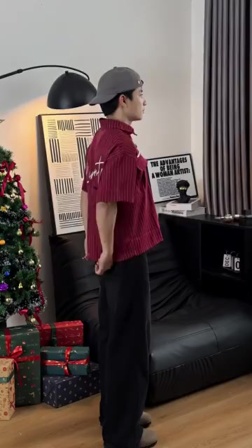 Áo Sơ Mi Boxy Karants Thêu 2 Mặt Túi Hộp Local Brand Streetwear Hot Trend - KR183 | BigBuy360 - bigbuy360.vn