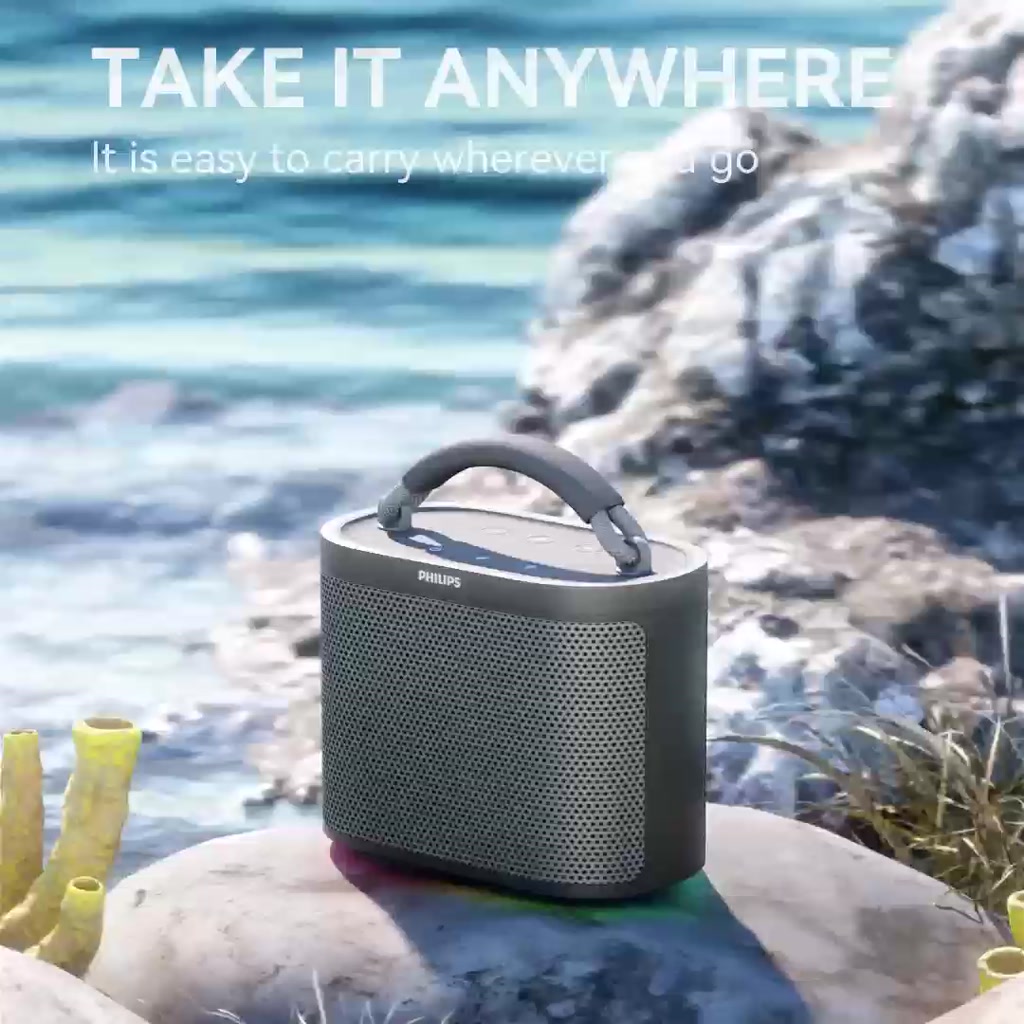 Loa Bluetooth Philips TAS4200 – Âm thanh 20W | TWS Stereo | 10h phát nhạc | AUX/TF | Có tay cầm | BigBuy360 - bigbuy360.vn