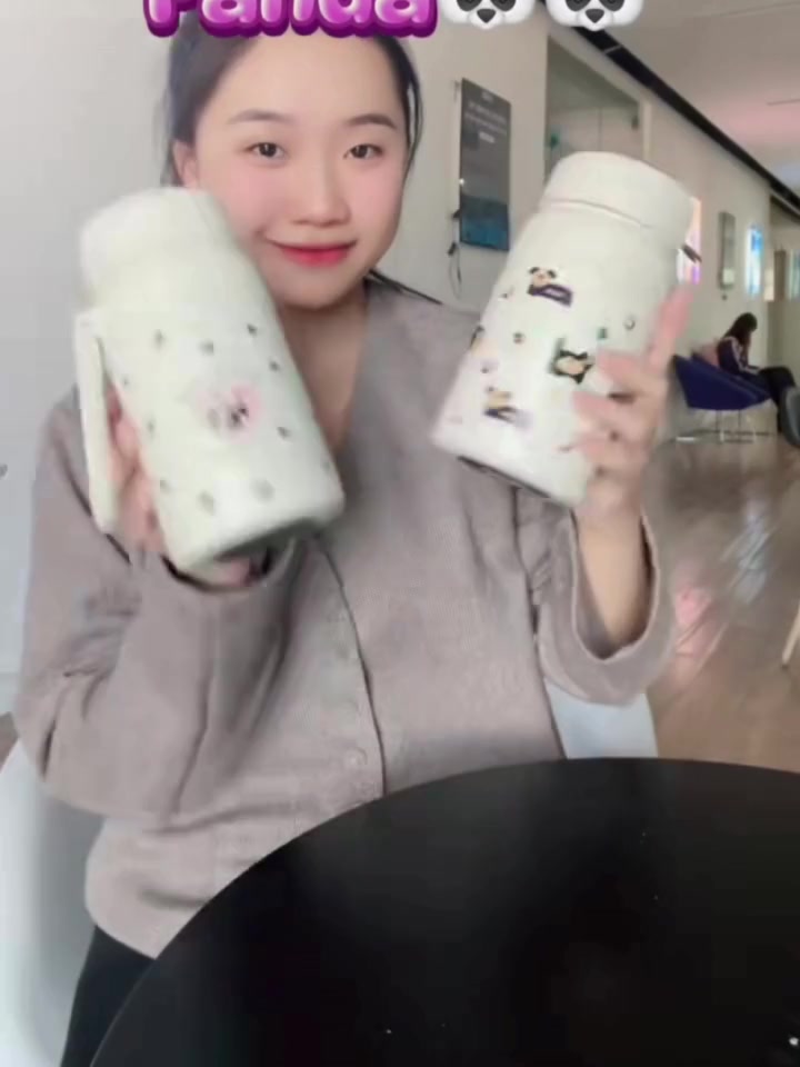 Bình giữ nhiệt NIUMI hoạ tiết dễ thương Fashion Cup 1000ml, inox 316 có lưới lọc trà tiện lợi | BigBuy360 - bigbuy360.vn