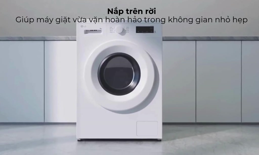 Máy giặt LG Inverter cửa ngang 9 kg FB1209S5W | BigBuy360 - bigbuy360.vn