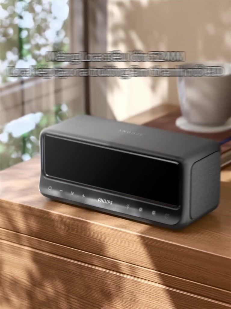 Philips TAS3609 Loa Bluetooth – 10W Stereo, Đồng Hồ Báo Thức, Cảm Ứng Thông Minh, Đèn Ngủ, Hiện Đại | BigBuy360 - bigbuy360.vn