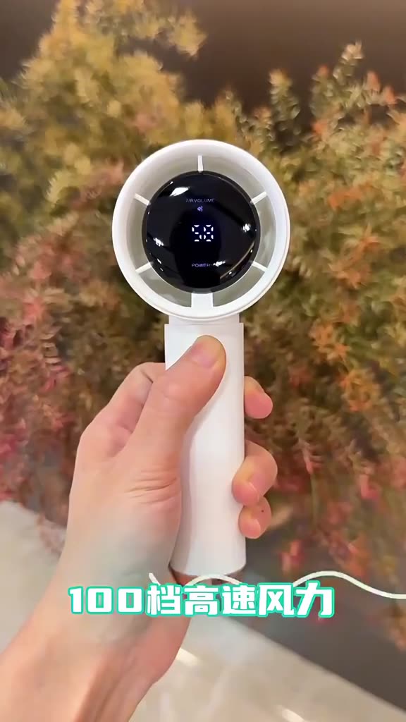 Quạt Cầm Tay Tích Điện Du Lịch Pin Trâu 10000mah 5 Tốc Độ Gió Có Màn Hình Led Hiển Thị ( Mẫu Mới Nhất ) | BigBuy360 - bigbuy360.vn
