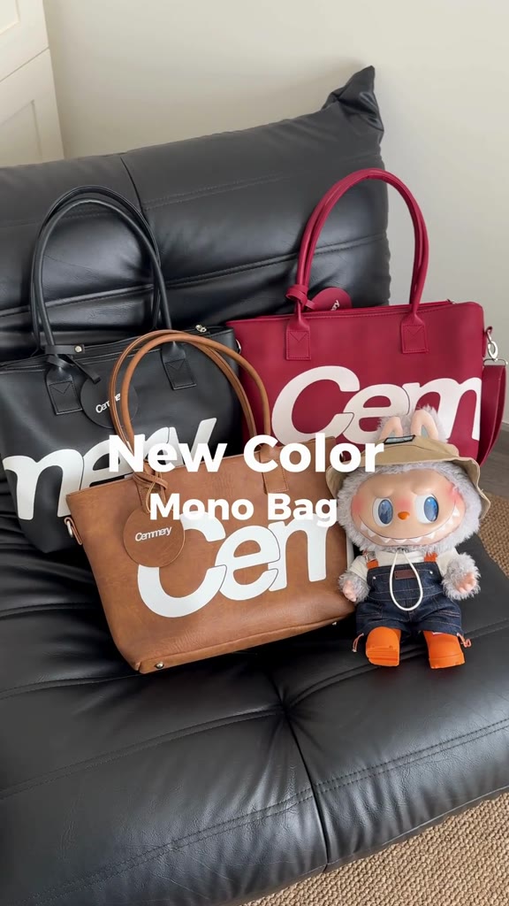 Túi Tote CEMMERY Local Brand Chính Hãng Mono Bag Size Vừa Da PVC Cao Cấp Đứng Form Có Dây Đeo Chéo | BigBuy360 - bigbuy360.vn