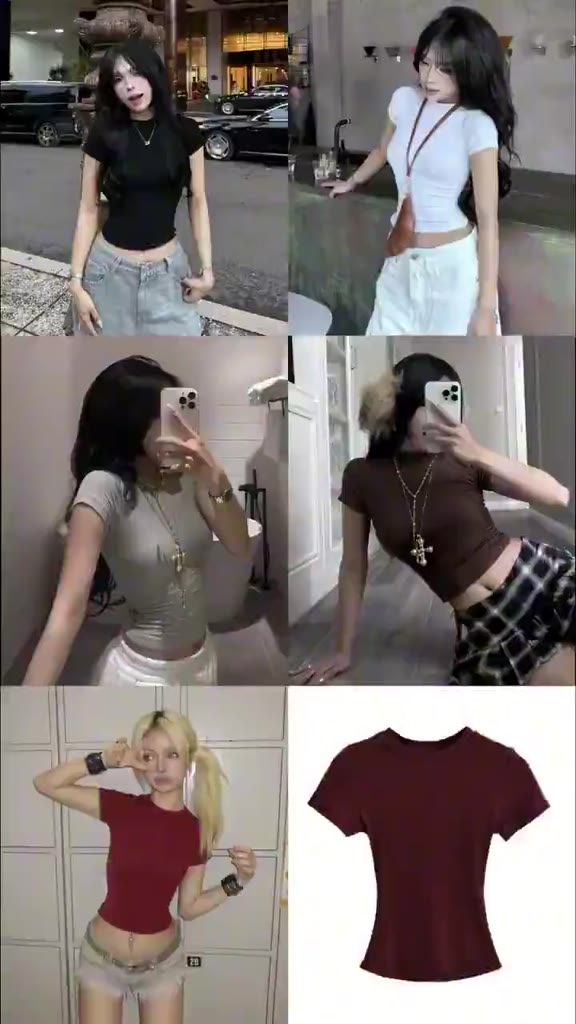 [ SLIM TEE] Áo thun Baby Tee DANEJI Siêu Ôm body, thun tăm lạnh chất co dãn Trendy | BigBuy360 - bigbuy360.vn
