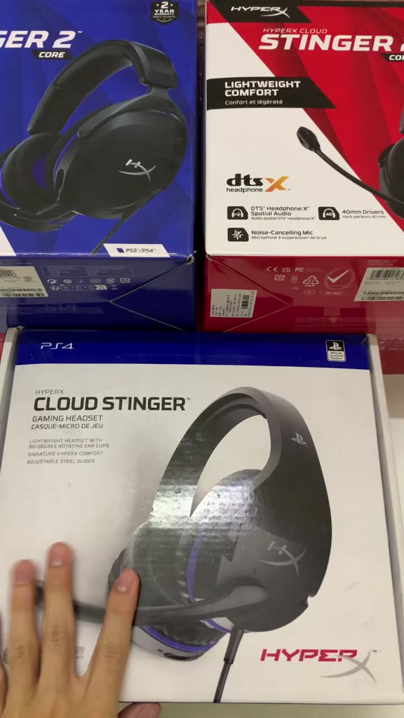 Tai nghe Hyperx Cloud String 2 Core( mở hộp, chỉ tai micro dây chia) | BigBuy360 - bigbuy360.vn