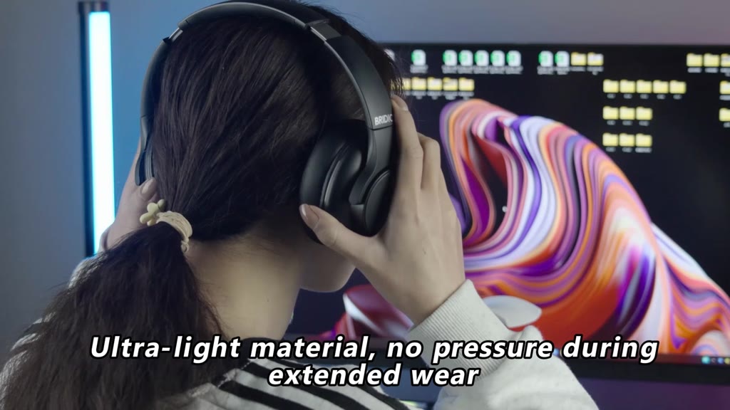 Bridio M10Pro Tai Nghe Bluetooth Không Dây Hỗ Trợ ANC Giảm Tiếng Ồn Hỗ Trợ Gọi Điện Thoại Bluetooth 5.4 | BigBuy360 - bigbuy360.vn