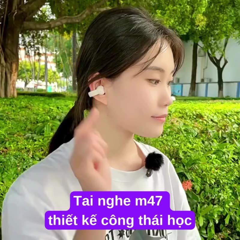 Tai nghe không dây bluetooth dẫn truyền xương m47 thiết kế thể thao âm thanh lớn độ bền cao | BigBuy360 - bigbuy360.vn