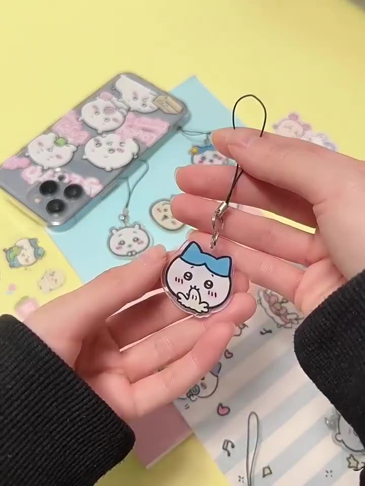Dây chuyền điện thoại di động acrylic phong cách hoạt hình dễ thương Chiikawa Usachi-SN | BigBuy360 - bigbuy360.vn