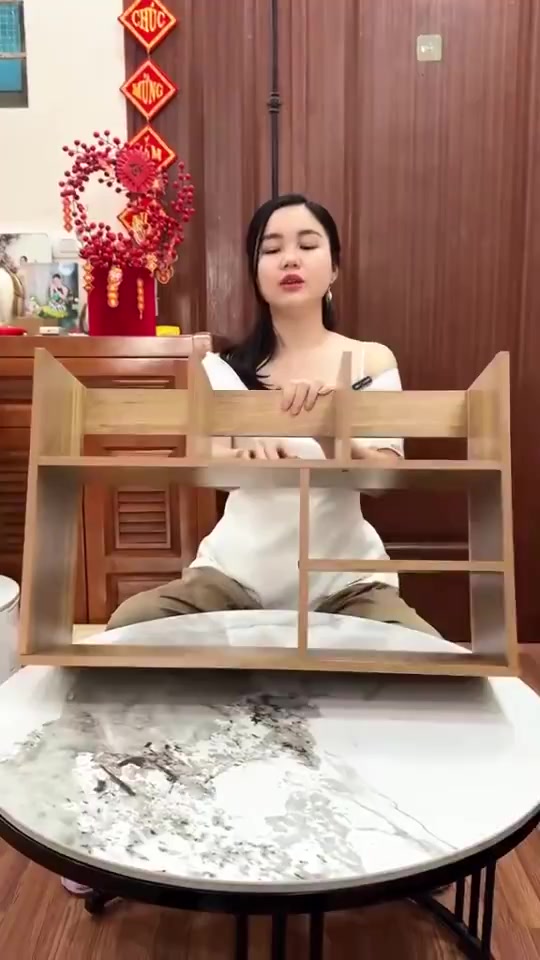 Kệ sách gỗ để bàn mini lắp ghép dễ dàng,Kệ gỗ văn phòng để tài liệu hồ sơ bàn làm việc đa năng ND03 | BigBuy360 - bigbuy360.vn