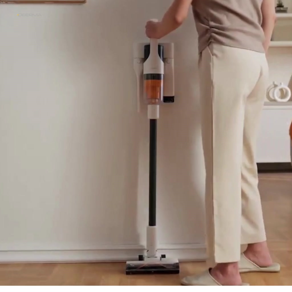 Máy hút bụi không dây Deerma T10W với lực hút mạnh 20.000pa kèm ánh sáng xanh thông minh - Bảo hành 12 tháng | BigBuy360 - bigbuy360.vn