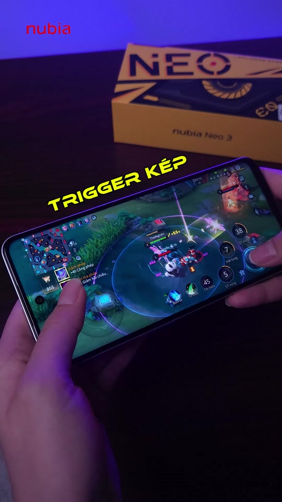 Điện thoại Gaming Nubia Neo 3 4G 16(8+8)GB/128GB I Trigger Gaming I 6.8"120Hz - Hàng Chính Hãng | BigBuy360 - bigbuy360.vn
