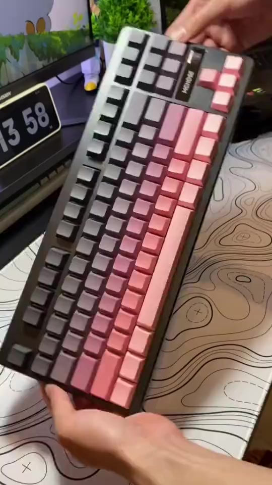 Bàn phím cơ không dây MCHOSE G87 - 3 mode kết nối - Led RGB - Layout 87% - Gasket Mount - Hotswap | BigBuy360 - bigbuy360.vn