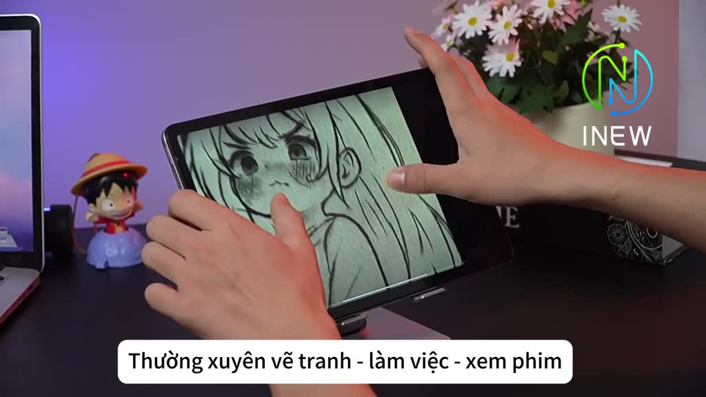 Giá đỡ máy tính bảng mới Máy tính để bàn Điện thoại di động Gấp kim loại lười Thích hợp cho ipad | BigBuy360 - bigbuy360.vn