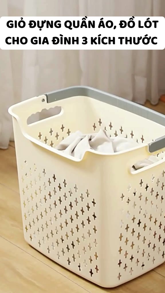 Set Giỏ Đựng Quần Áo Bẩn ENODA HOME, Giỏ Nhựa Đựng Quần Áo Cá Nhân Và Gia Đình Q048 | BigBuy360 - bigbuy360.vn