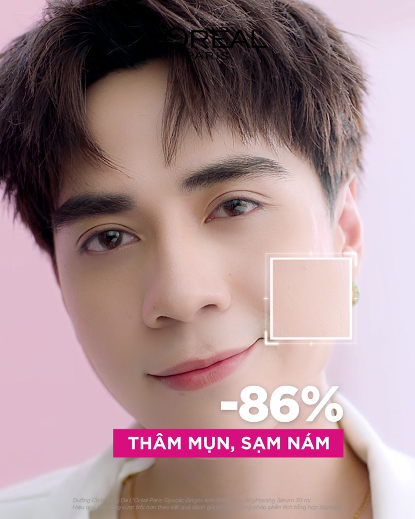 Serum Glycolic Melasyl 8% [Melasyl+Glycolic+Niacinamide] dưỡng sáng da, mờ thâm mụn & nám Loreal Paris 30ml | BigBuy360 - bigbuy360.vn