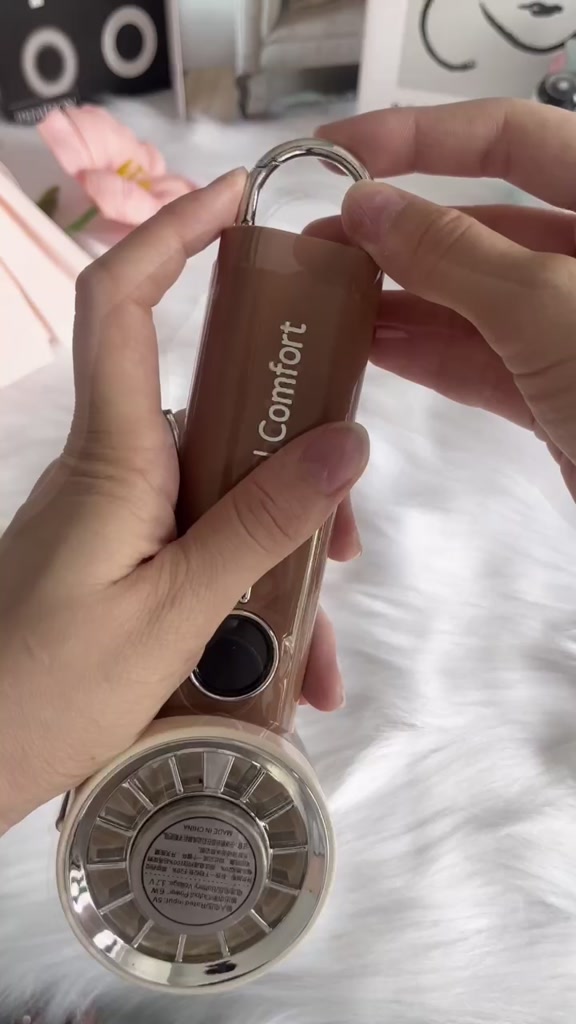 【Quạt cầm tay Mini】100 Cấp độ gió siêu mạnh siêu mát Màn hình kỹ thuật số Quạt Mini tiện lợi cần thiết để mang ra ngoài | BigBuy360 - bigbuy360.vn