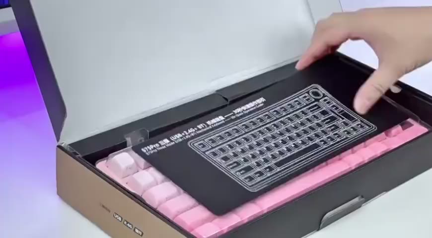 Bàn phím cơ không dây AULA S75 pro - Có màn led tùy chỉnh - LED RGB xuôi - 3 mode kết nối tiện lợi | BigBuy360 - bigbuy360.vn