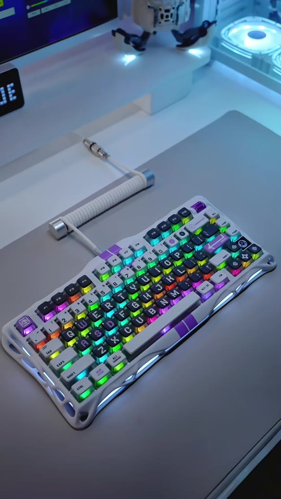 Bàn phím cơ Gaming Gravastar Mercury V75 Magnetic Switch HE Rapid Trigger - 8000Hz Polling, RT 0.005, Switch từ tính | BigBuy360 - bigbuy360.vn